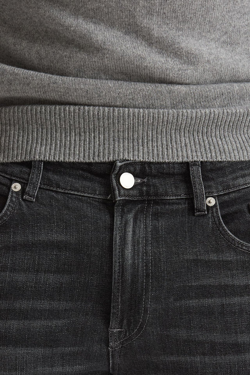 Jeans velluto stretch stone washed grigio uomo Siviglia - 5