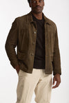 Giacca in pelle lavata marrone uomo Myskin - 4