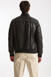 Giubbino NUVOLA NAPPA in pelle nero uomo Stewart - 4
