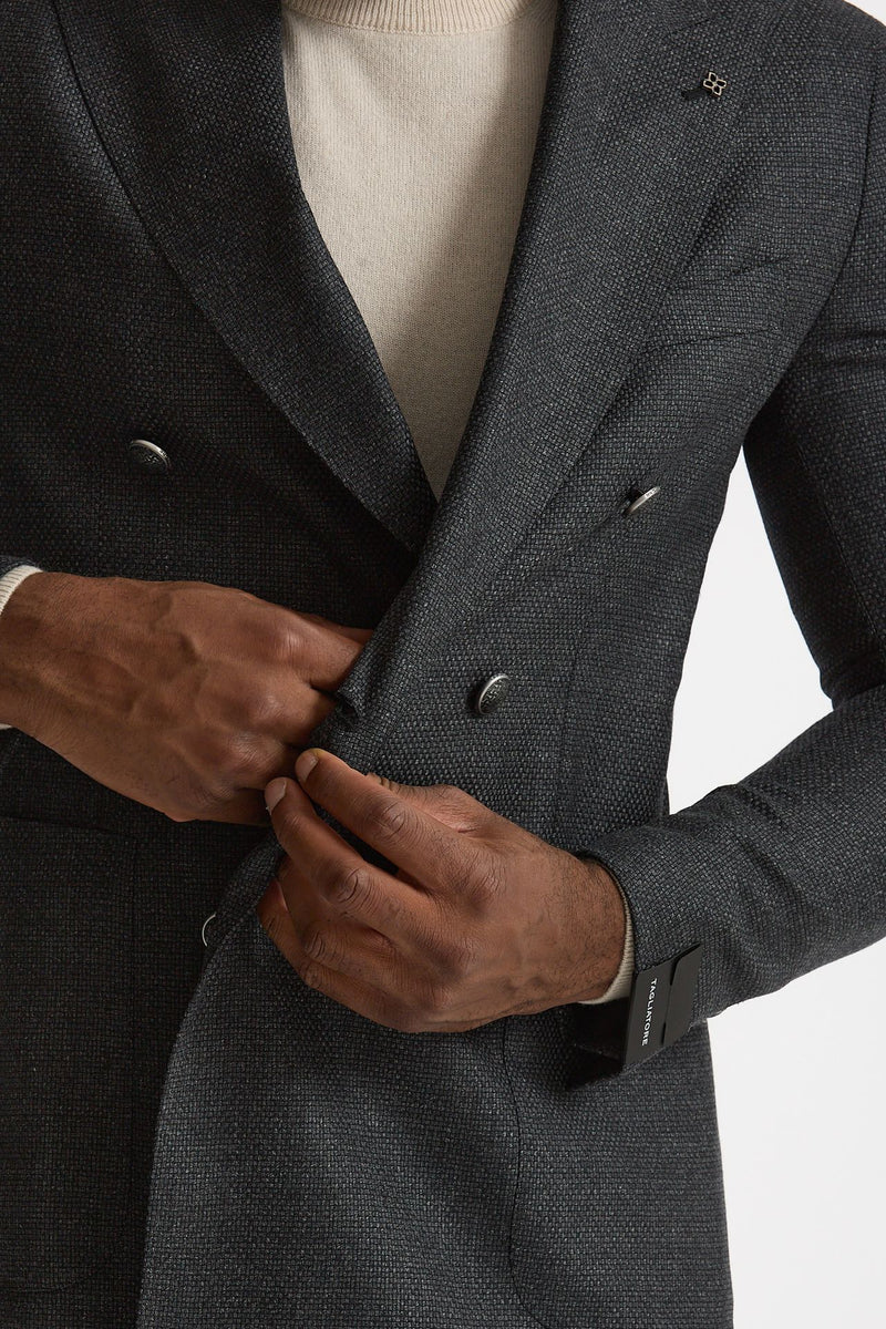 Giacca MONTECARLO doppio petto grigio uomo Tagliatore - 6