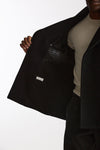 Peacoat in lana nero uomo Tagliatore - 9