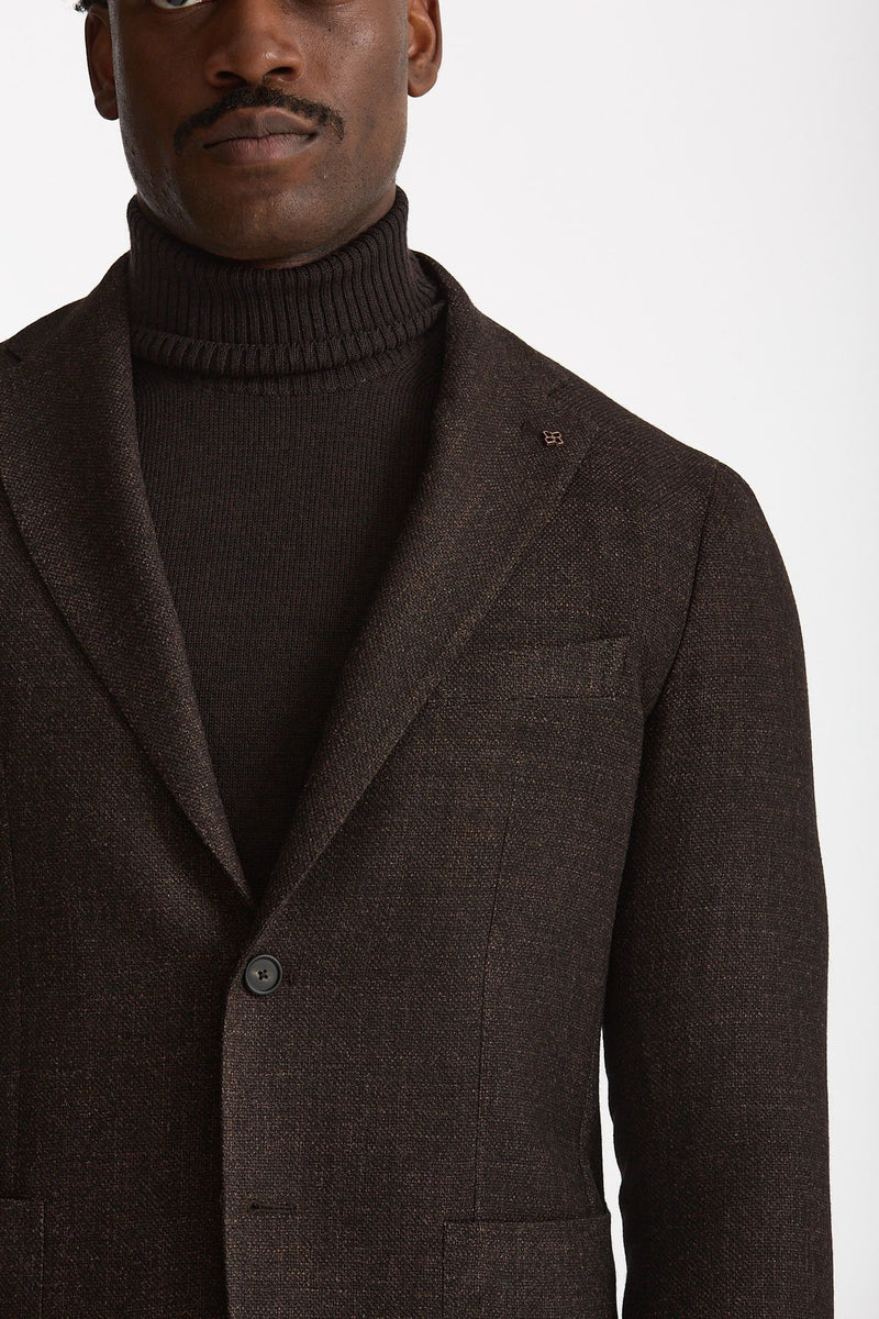 Giacca MONTECARLO monopetto marrone uomo Tagliatore - 7