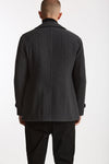 Peacoat in lana grigio uomo Tagliatore - 3