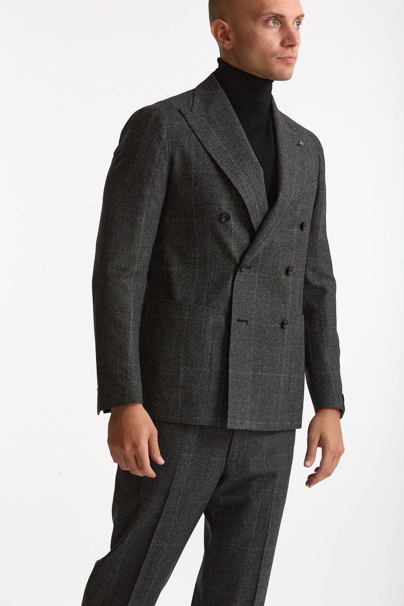 Abito MONTECARLO doppiopetto Galles grigio uomo Tagliatore - 4