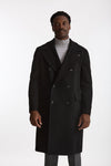 Cappotto PINO LERARIO doppiopetto nero uomo Tagliatore - 5