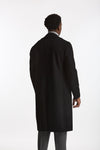 Cappotto PINO LERARIO doppiopetto nero uomo Tagliatore - 3