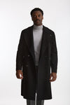 Cappotto PINO LERARIO doppiopetto nero uomo Tagliatore - 1