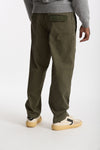 Pantalone Cotone fermo verde militare uomo White sand - 3