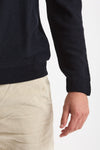 Maglia polo in lana blu uomo Zanone - 6