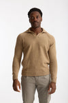 Maglia polo in lana cammello uomo Zanone - 1