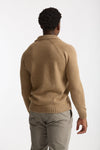 Maglia polo in lana cammello uomo Zanone - 3