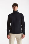 Dolcevita in lana blu uomo Zanone - 1