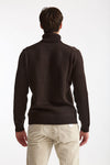 Dolcevita in lana marrone uomo Zanone - 4