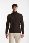 Dolcevita in lana marrone uomo Zanone - 2