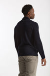 Cardigan in lana blu uomo Zanone - 4