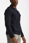 Cardigan in lana blu uomo Zanone - 5