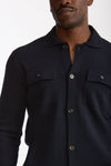 Cardigan in lana blu uomo Zanone - 2