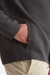 Cardigan in lana grigio uomo Zanone - 5