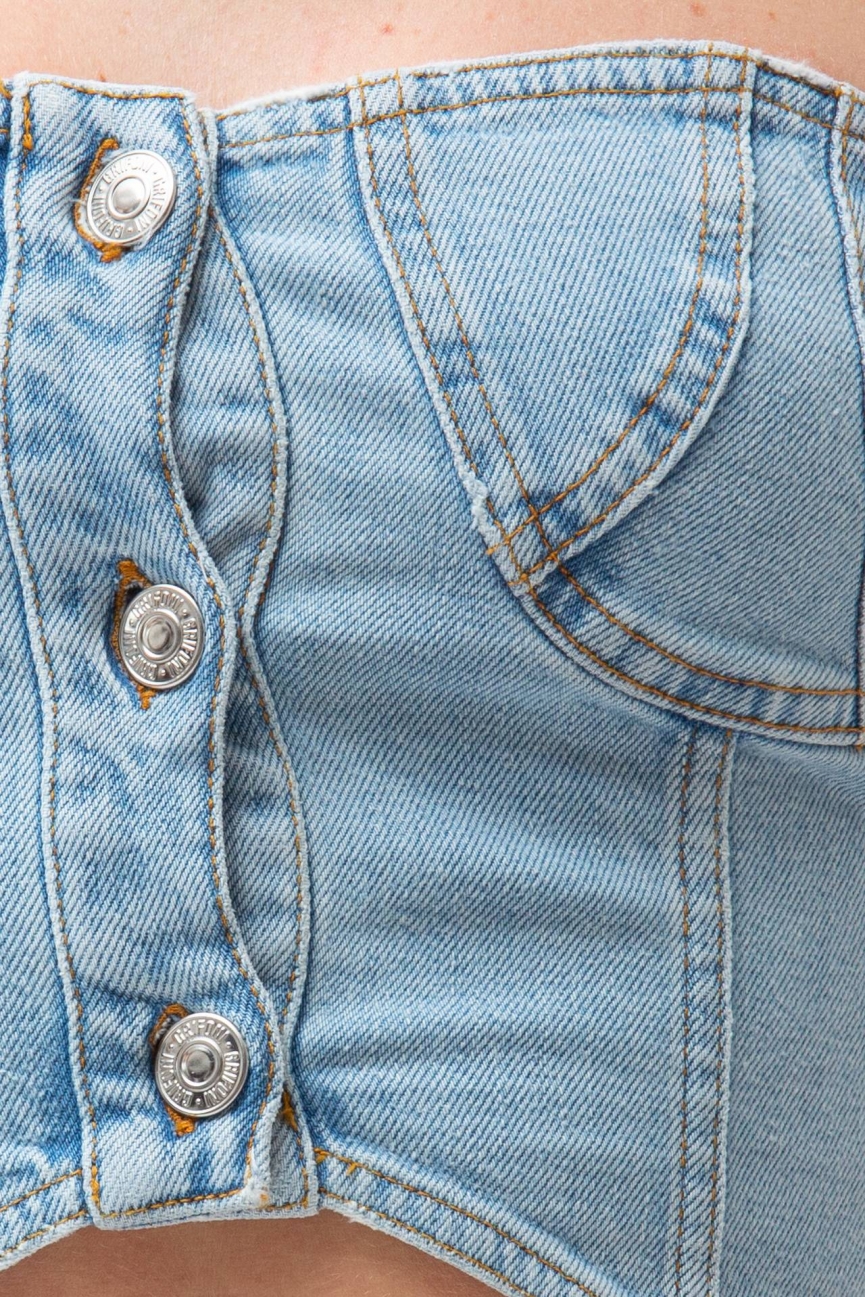 Top in denim
