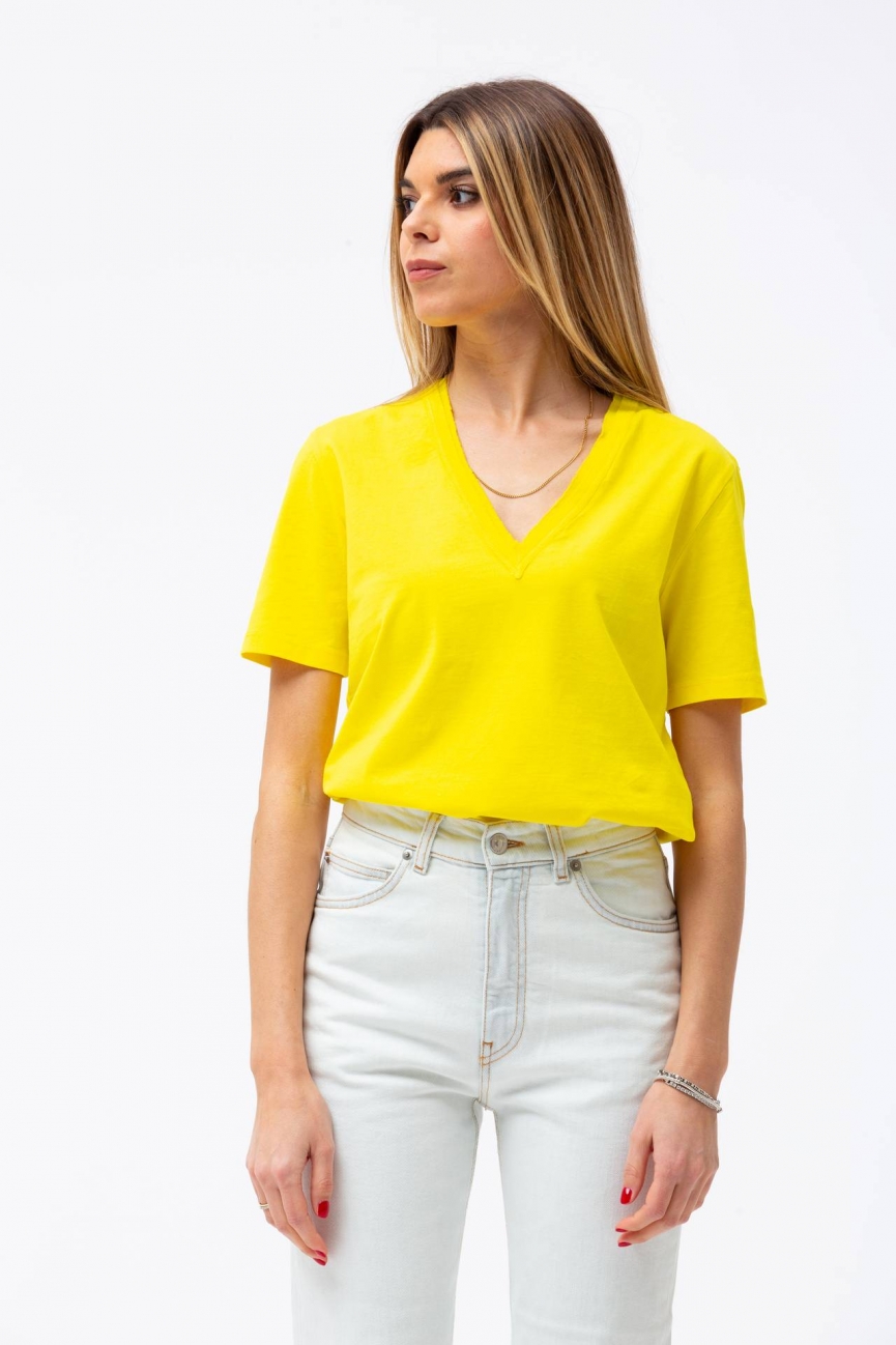 T-shirt scollo a V