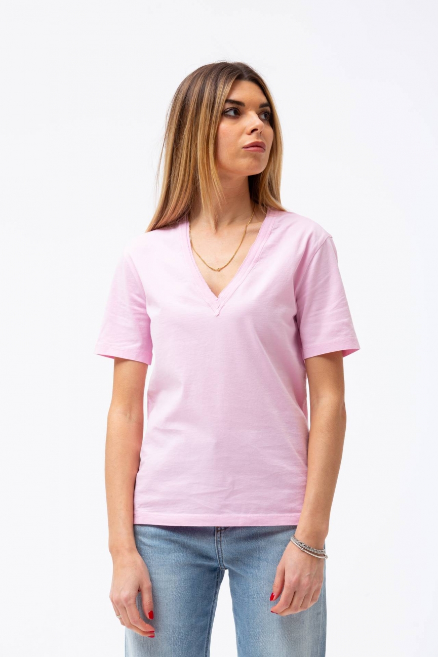 T-shirt scollo a V