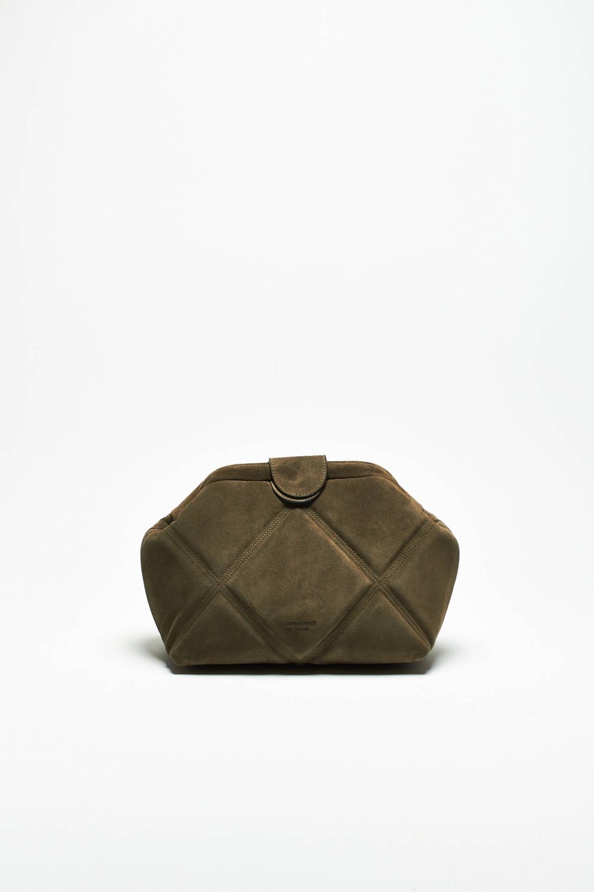 Borsa clutch FRIDA SUEDE in pelle