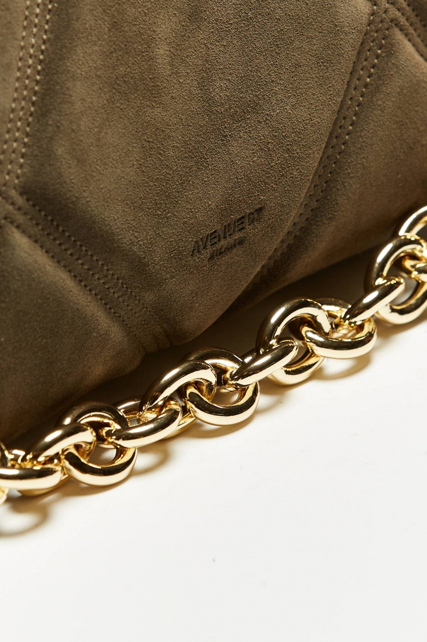 Borsa clutch FRIDA SUEDE in pelle