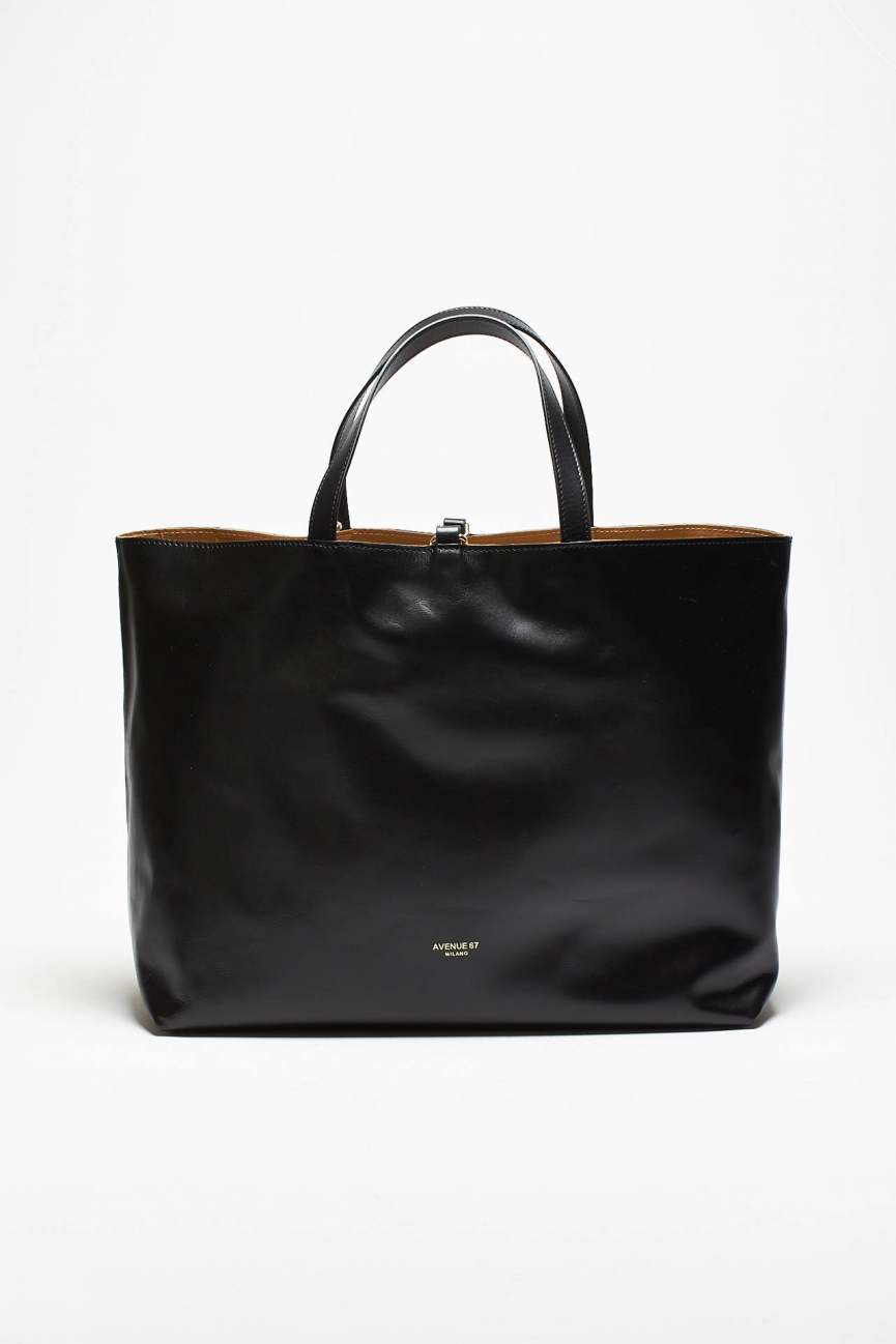 Borsa MERYL in pelle nera