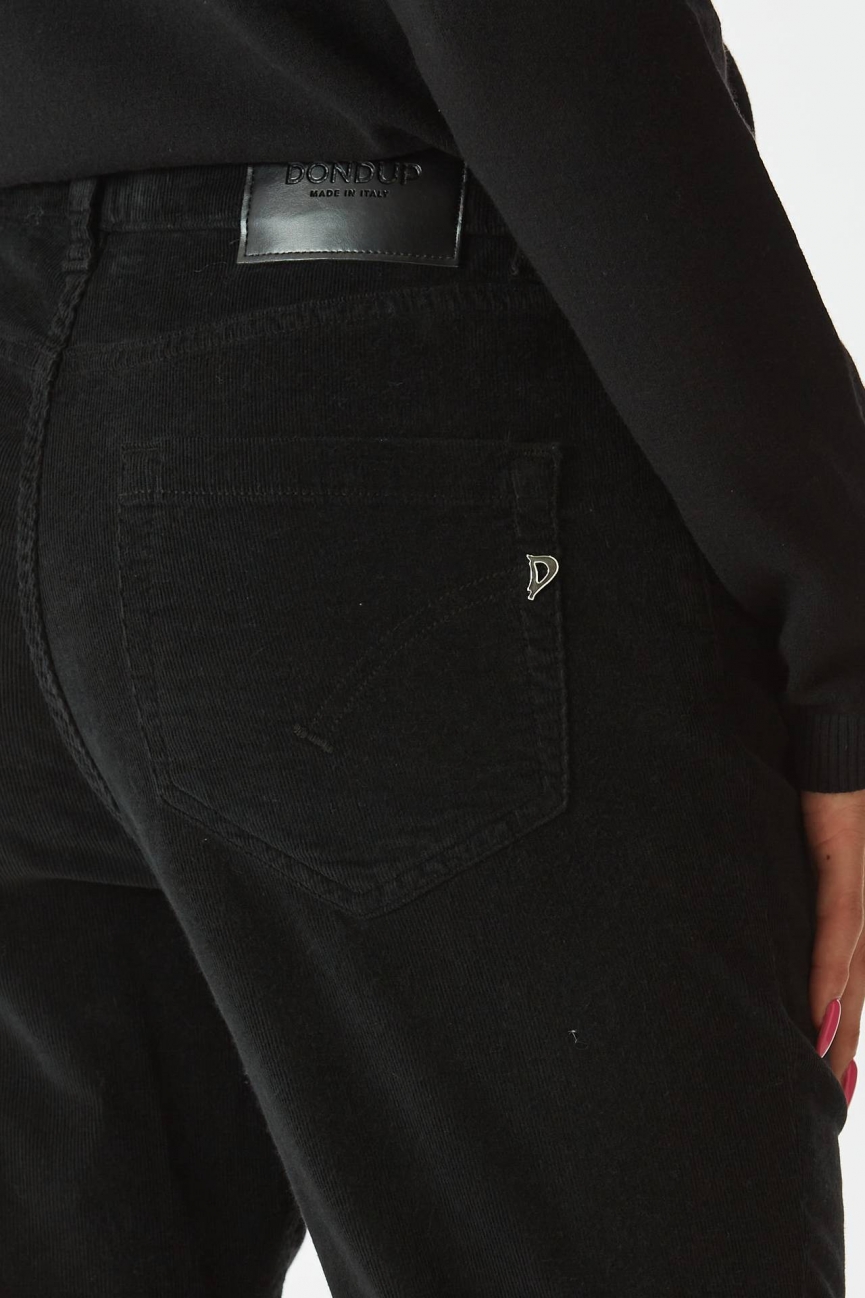 Pantalone KOONS in velluto nero