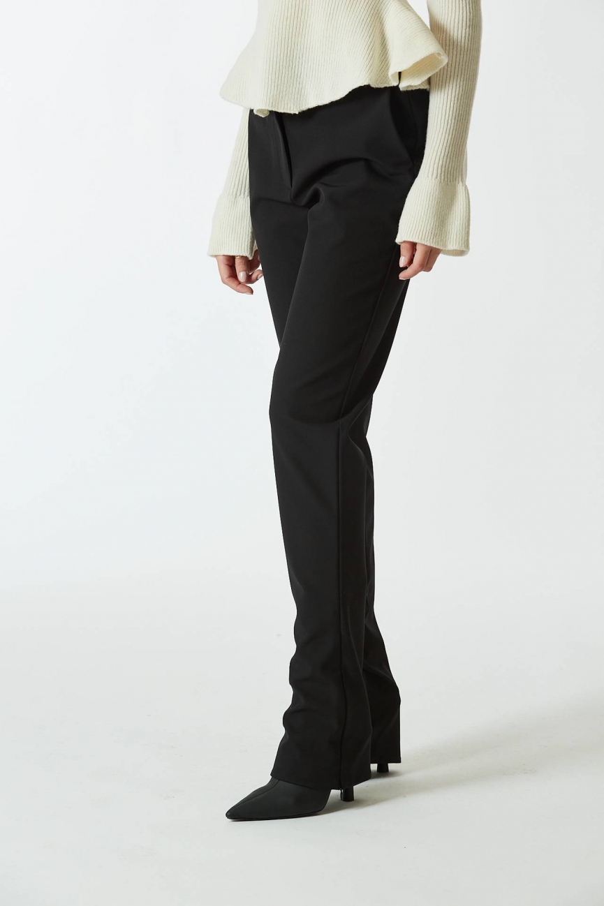 Pantalone a zampa nero