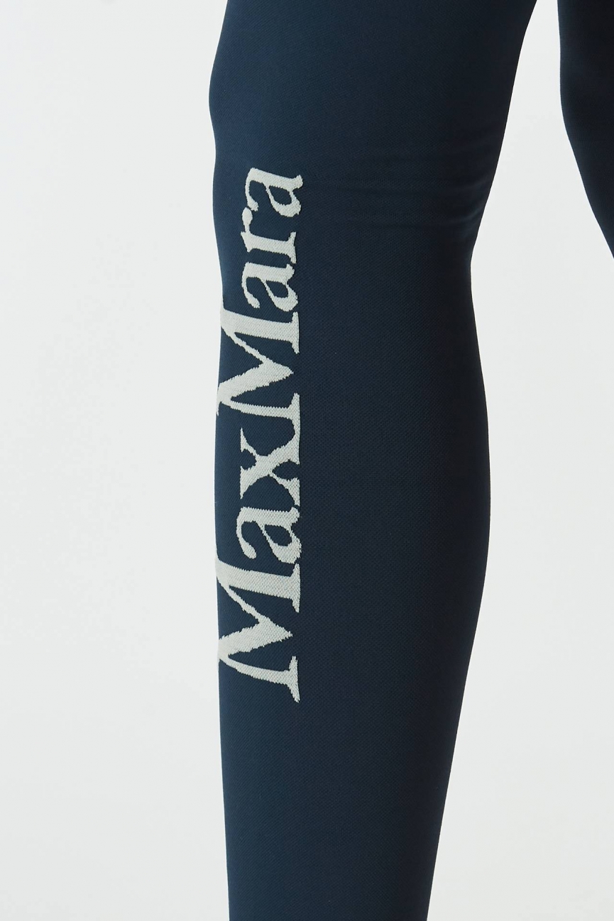 Leggins BASILEA in tessuto tecnico blu