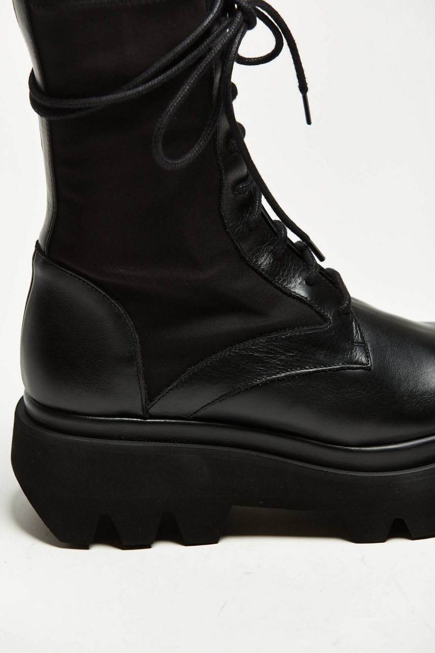 Anfibi TREY in pelle