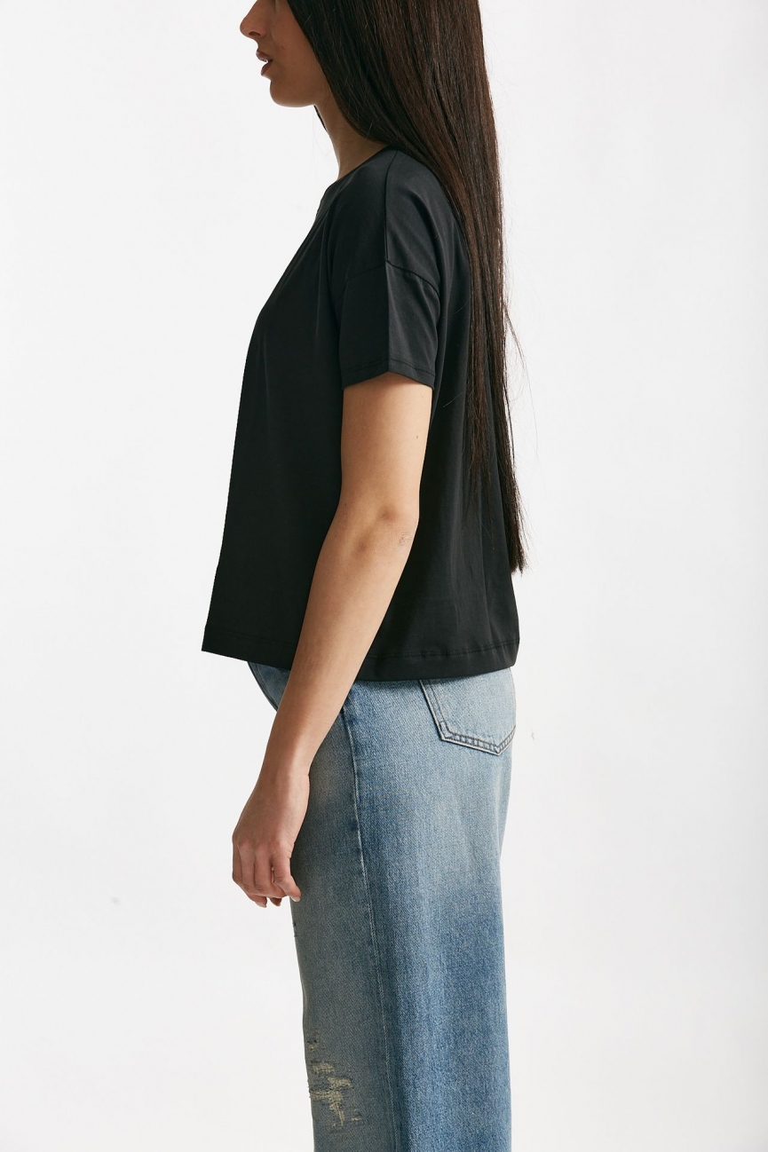 T-shirt scatolina AUDREY nero