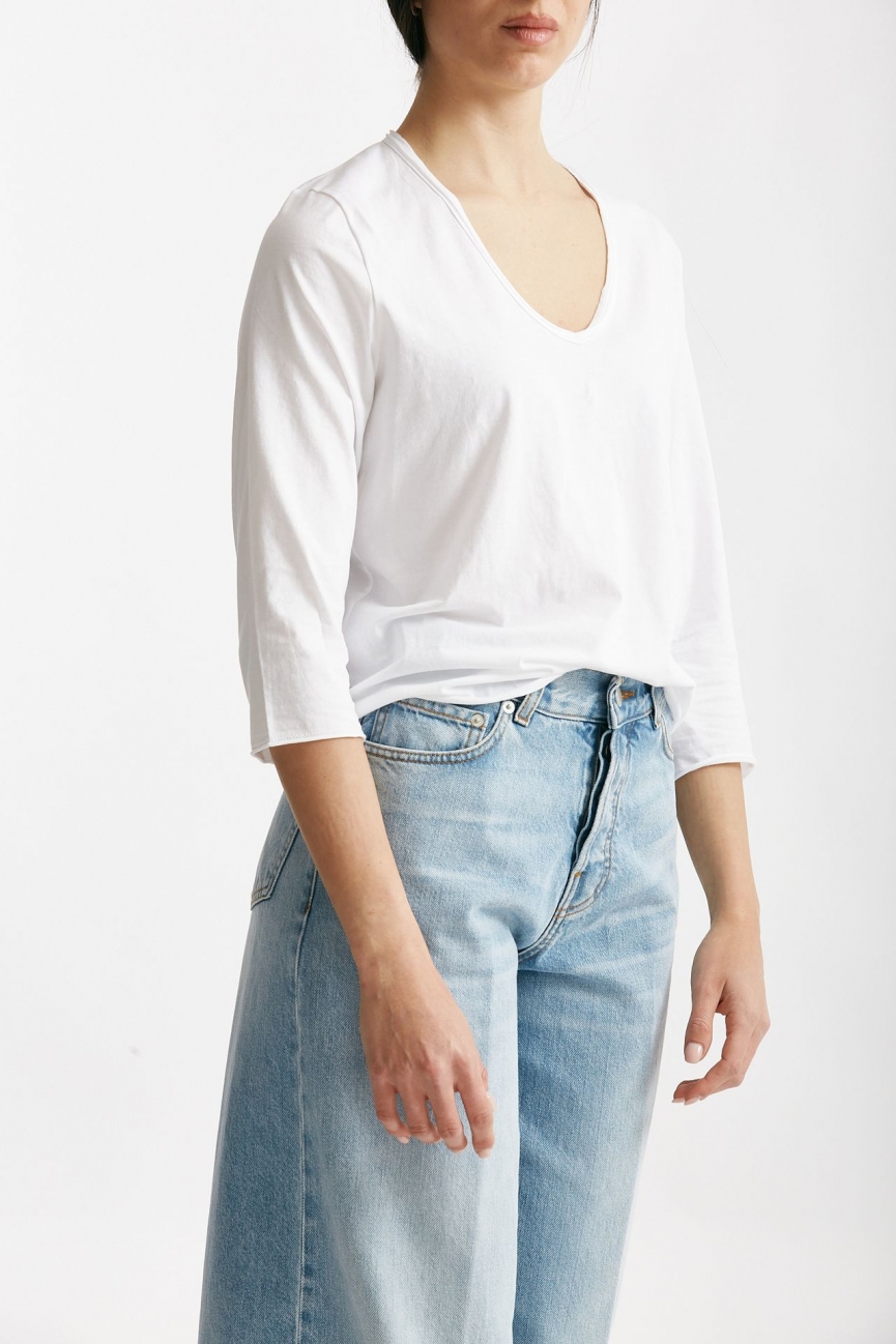 T-shirt in cotone LIO bianco