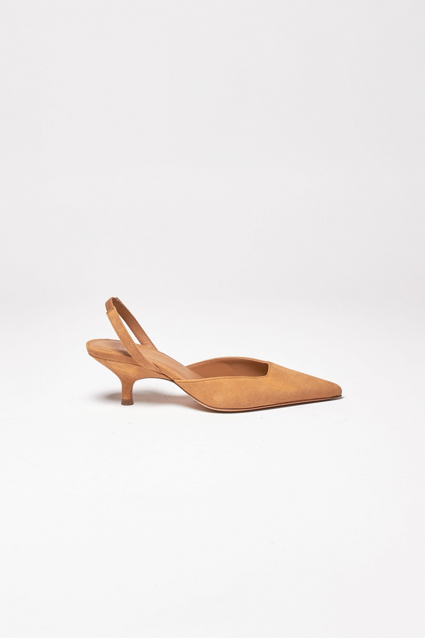 Gia Borghini Adele Ugh Strap Sandals - Almond – The Frankie Shop
