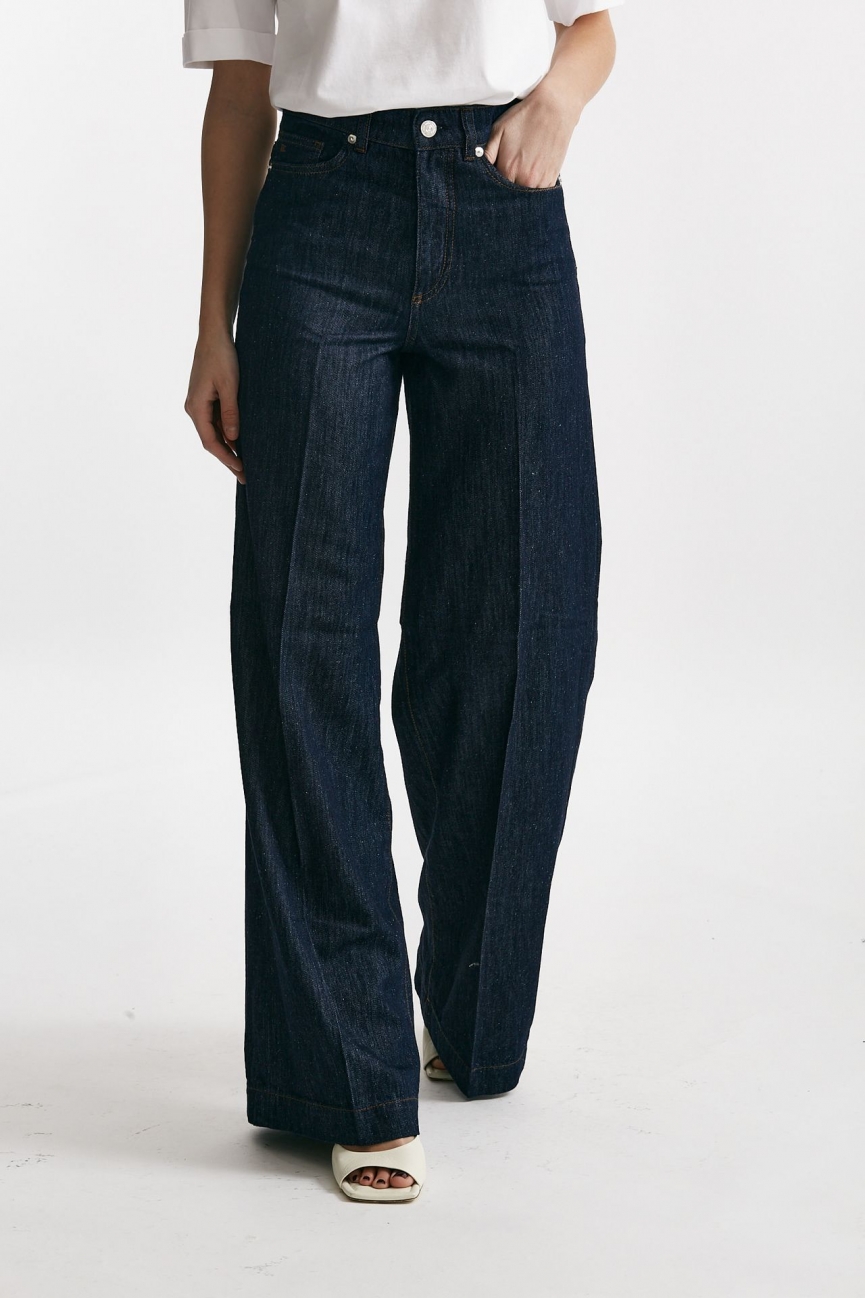 Pantalone palazzo PETRA sabbia chiaro
