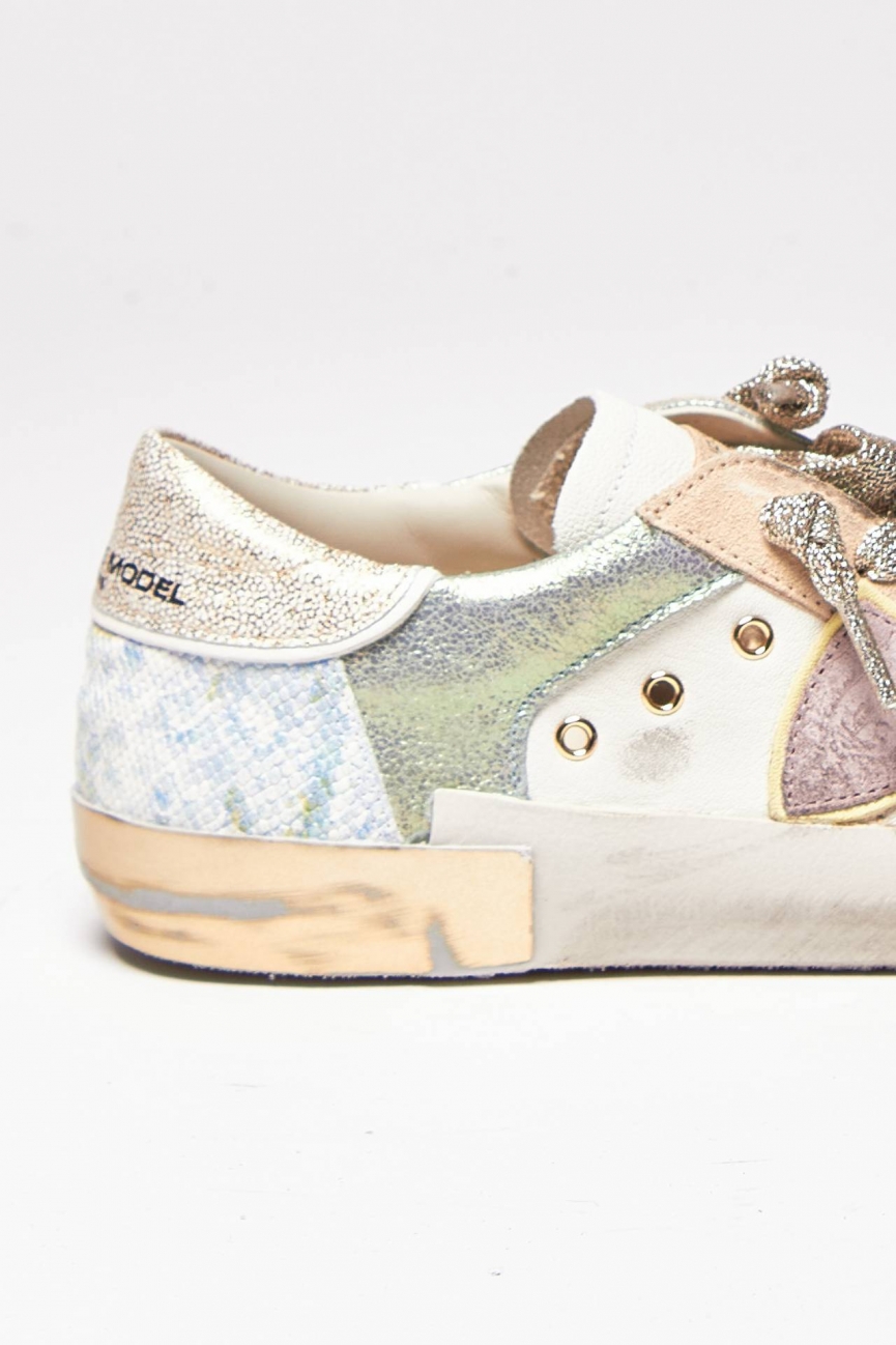 Sneakers in pelle e suede PARIS – PRLD-VYX3