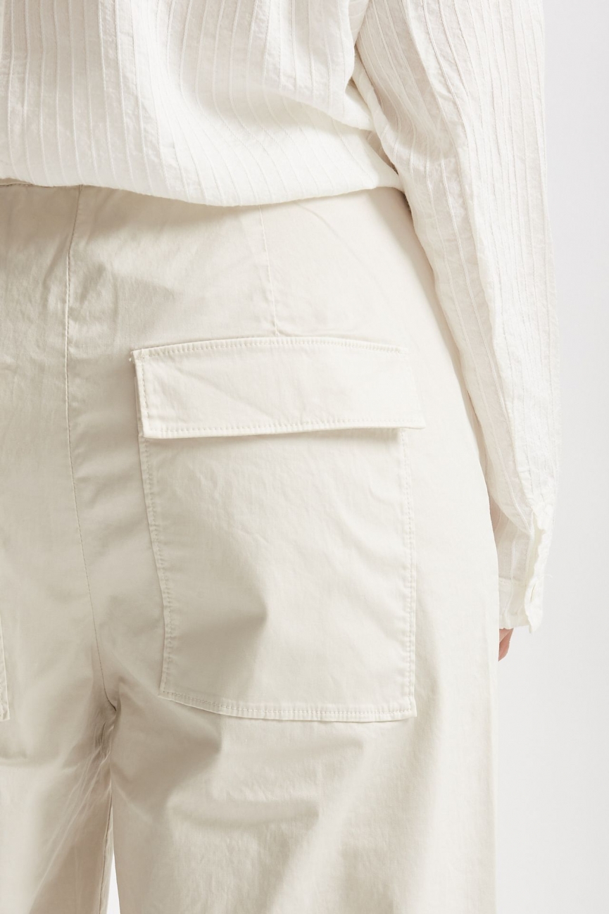 Pantalone loose beige