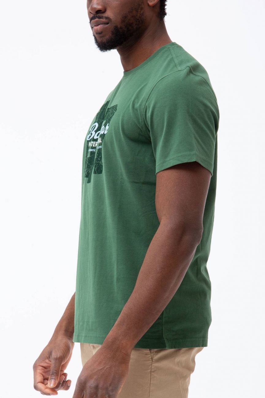 T-shirt in cotone girocollo 