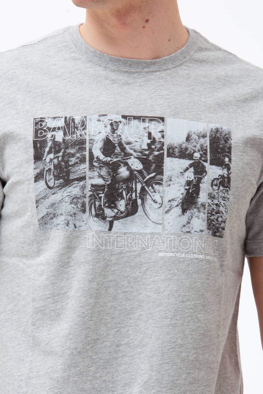 T-shirt in cotone girocollo 