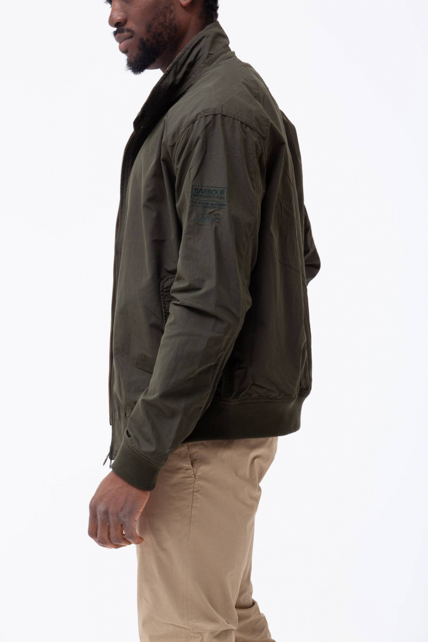 Bomber in nylon e cotone
