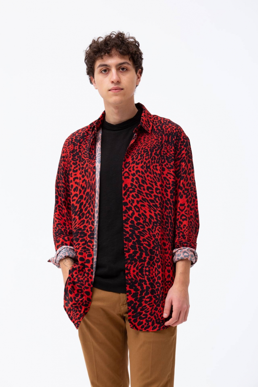 Camicia animalier
