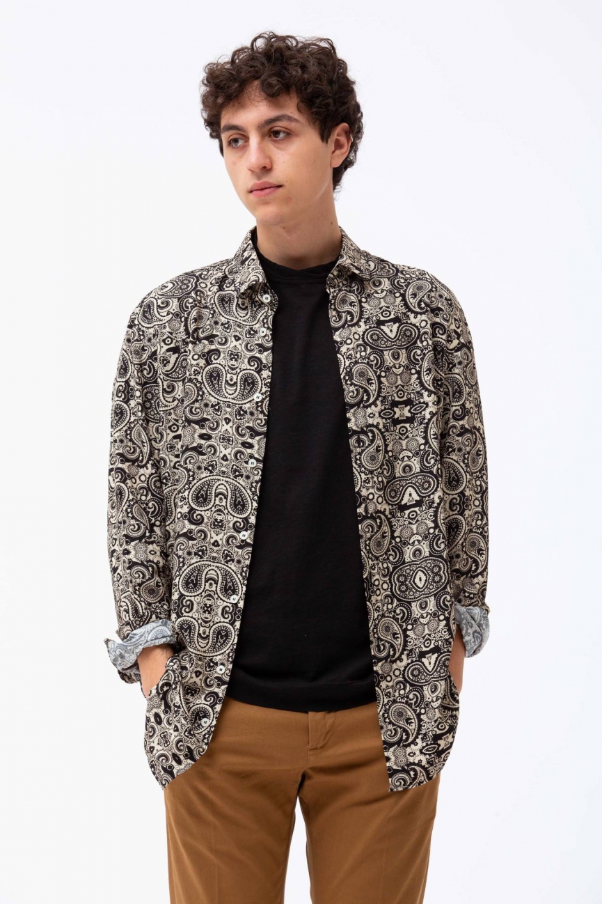 Camicia viscosa