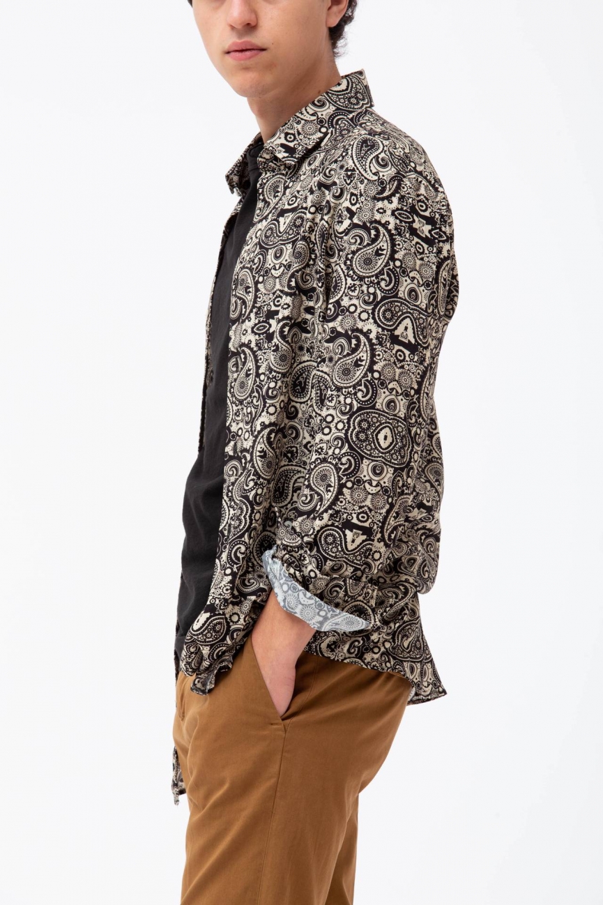 Camicia viscosa