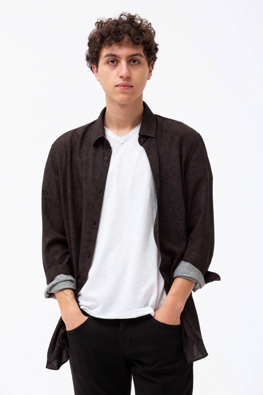 Camicia viscosa
