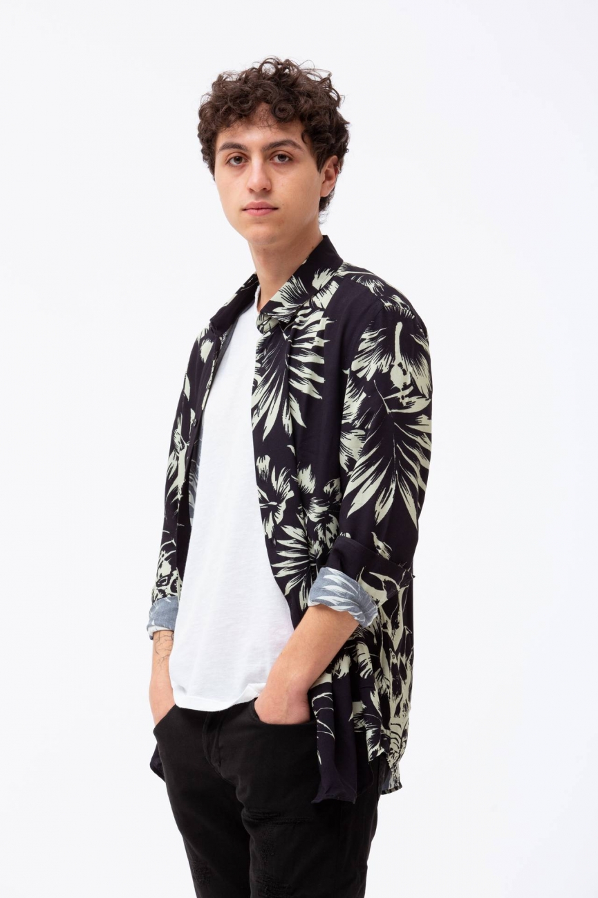 Camicia viscosa