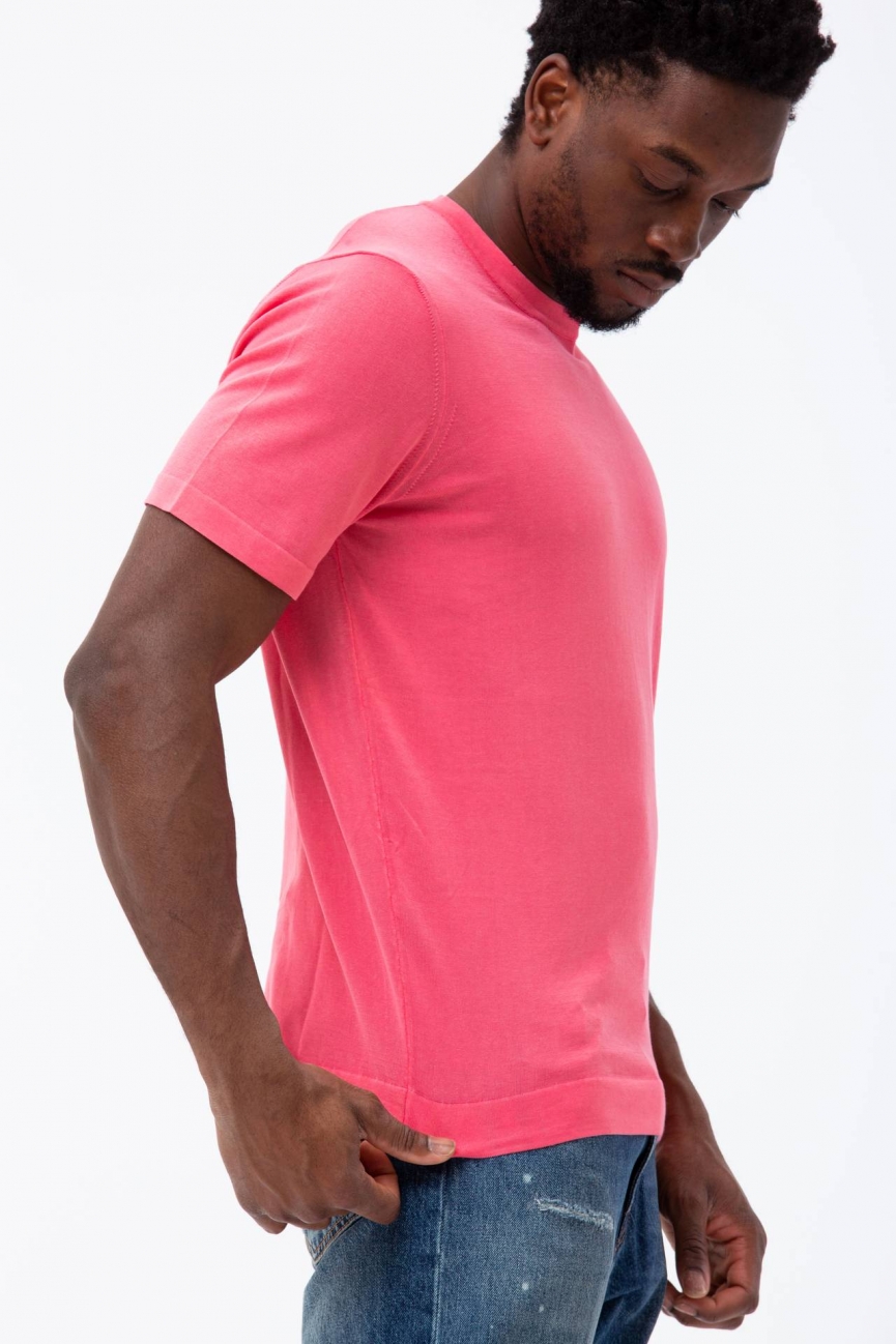 T-shirt in cotone lavato