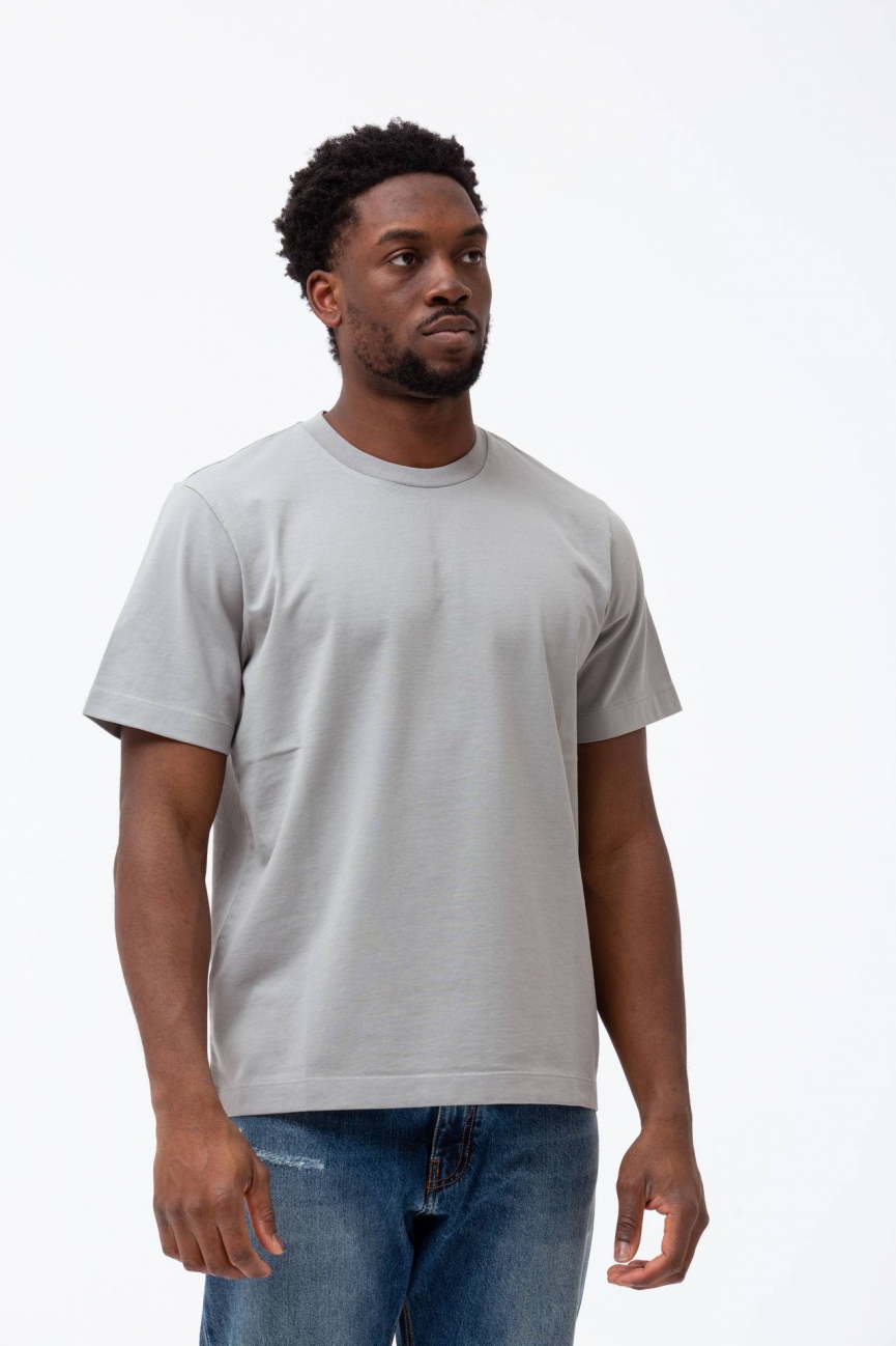 T-shirt in cotone “doppio”