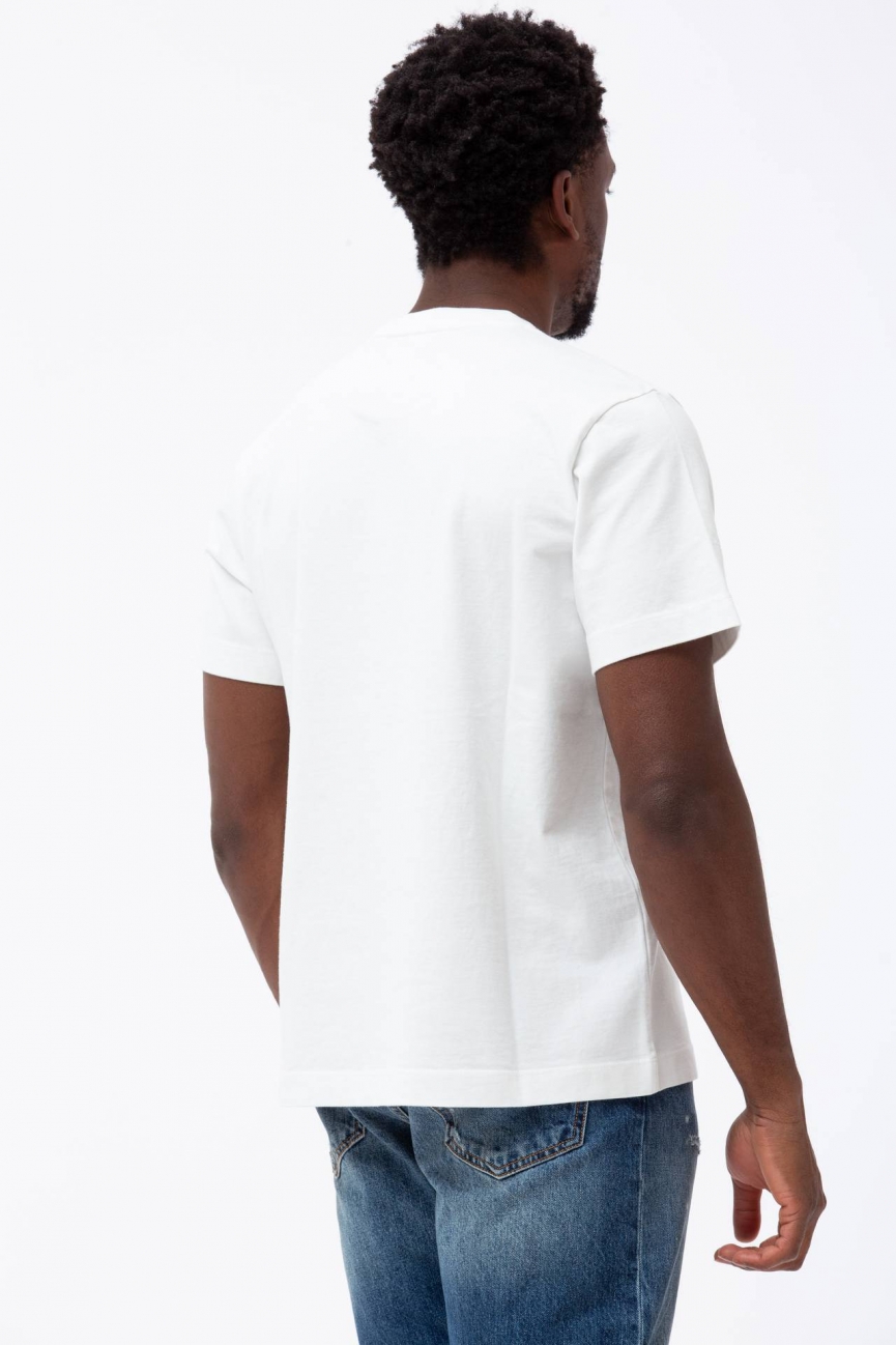 T-shirt in cotone “doppio”