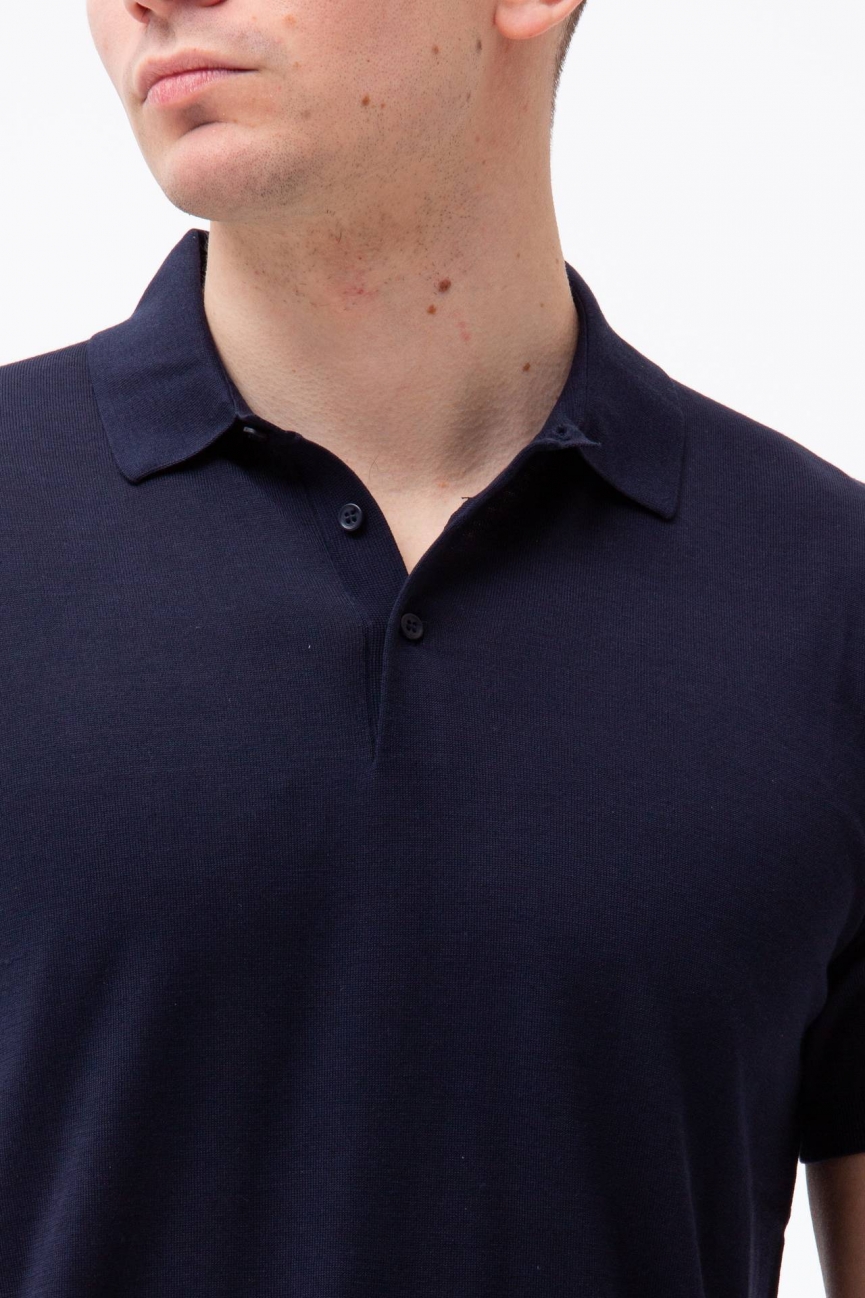 Polo misto seta